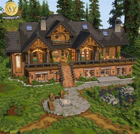 Image result for Minecraft Small Mansion Tutorial