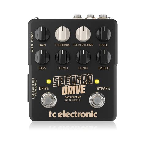 TC Electronic SpectraDrive Bass Preamp/Overdrive Pedal – Stompbox.in
