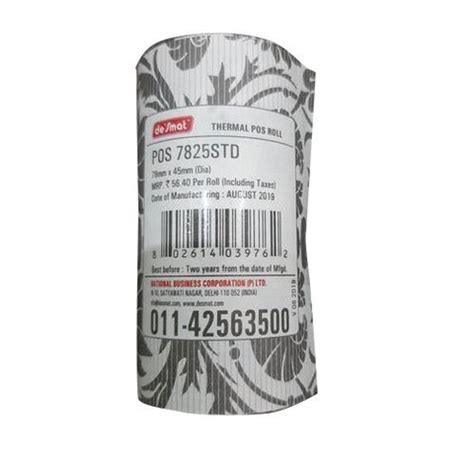 Desmat Thermal Printing Paper Rolls - Standard – buysupplies.in