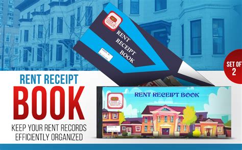 First Click Rent Receipt Book Rent Bill Book Set of 2 Size : Rent ...