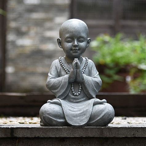 Goodeco Meditating Baby Buddha Statue Garden India | Ubuy