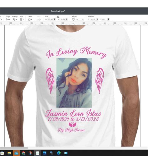 In Loving Memory Shirt Color Memorial Shirts, Rest in Peace Shirt, Gone ...