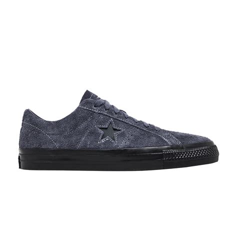 Converse One Star Pro Vintage Suede Low Dark Moth Black Price in India ...