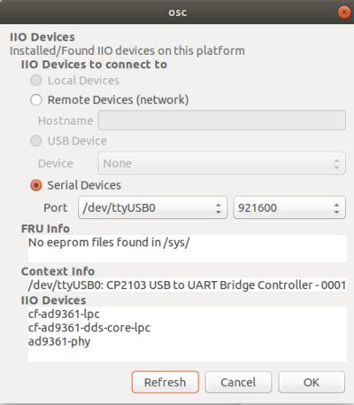 no-OS IIO [Analog Devices Wiki]
