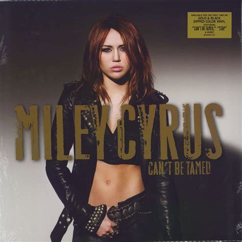 Miley Cyrus Cant Be Tamed Album Cover
