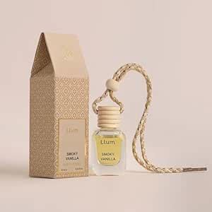 Llum Smoky Vanilla Hanging Car Air Freshener |10ml, Pack of 1 |Luxury ...