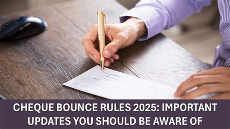 Cheque Bounce Rules 2025: Tougher Penalties, Quicker Filing Process ...