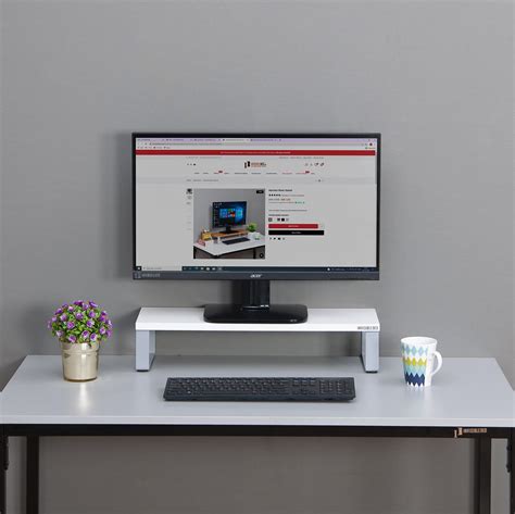 INVISIBLE BED Engineered Wood Sturdy Heavyduty Monitor Riser Stand ...