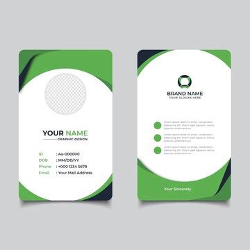 Modern and clean business id card template design | Premium Vector