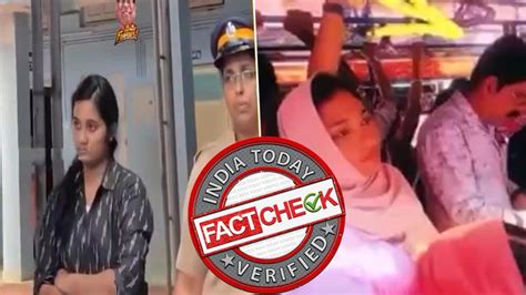 Fact check: This video does not show arrest of Kerala woman who made ...