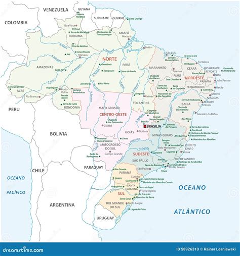 Map Of Brazil National Parks