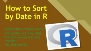 How to Sort Data in R 的图像结果