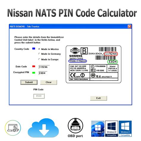 Nissan Key Programming Pin Code 的图像结果