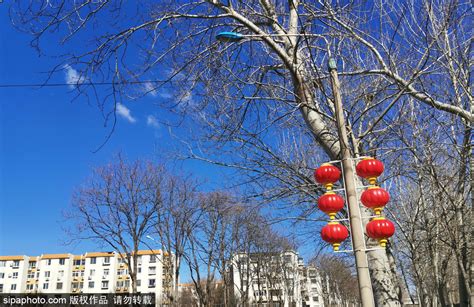 北京初春持续“高颜值”天气 碧天如洗景致美