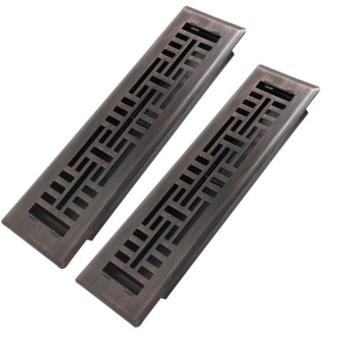Howeall 2x10 Inches 2 Pack Heavy Duty Walkable Floor Register Easy ...