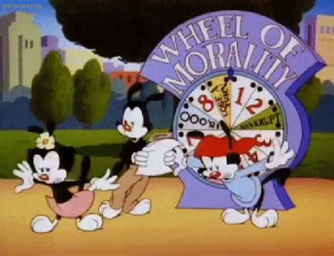 Animaniacs Wheel of Morality 的图像结果
