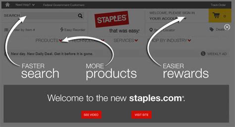 Image result for Staples Website