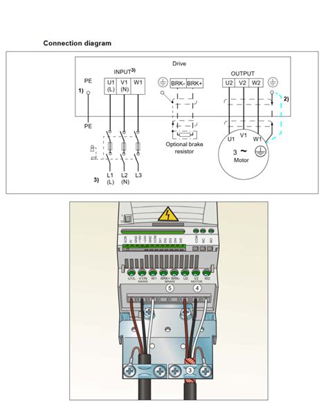Image result for ABB VFD Connection