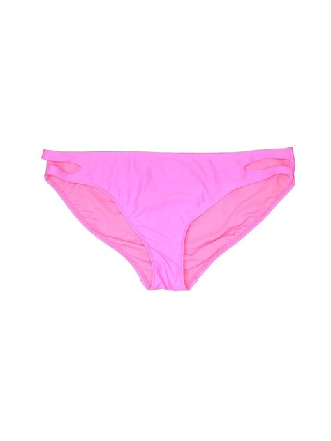 No Boundaries Women Pink Swimsuit Bottoms XL - Gem