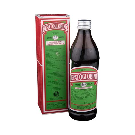 Hepatoglobine - Bottle of 300 ml Syrup : Amazon.in: Health & Personal Care