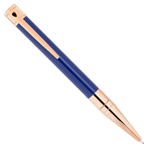 Buy ST Dupont D-Initial Dragon Royal Blue Ball Pen | ST Dupont Pens ...