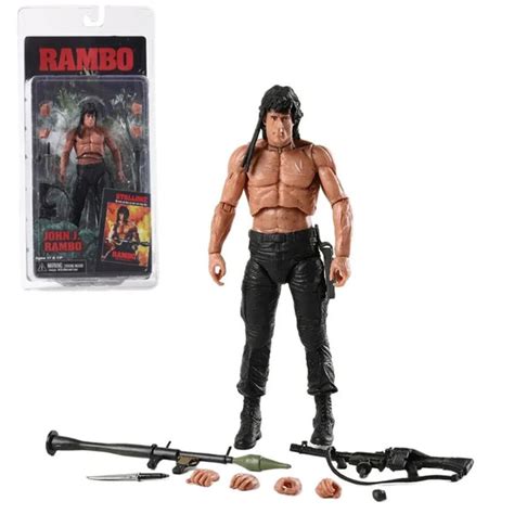 NECA First Blood John J. Rambo 7" Survival Action Figure | Jaiman Toys