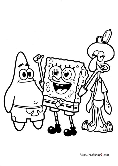 Image result for Spongebob Coloring