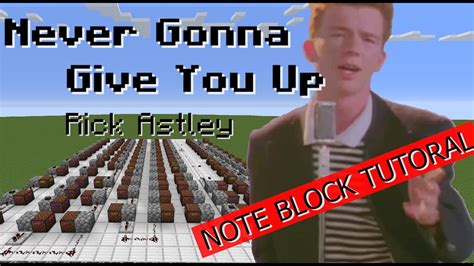 Rick Roll Minecraft Note Blocks 的图像结果