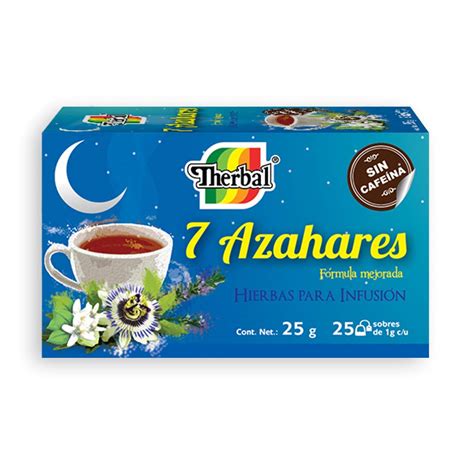Amazon.com : Té 7 Azahares 20 Sobres - Cafeine Free Tea- Therbal ...