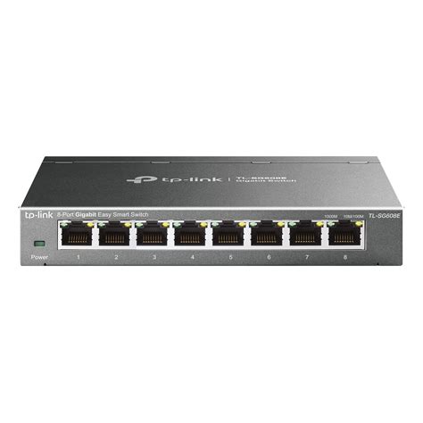 TP-Link TL-SG608E Easy Smart Managed Ethernet Switch 8 Ports RJ45 ...