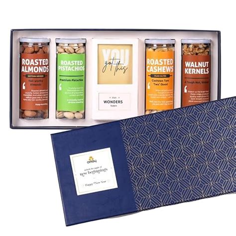 Omay Foods The Dry Fruits New Years Gift Box I Dry-Fruits, Healthy ...