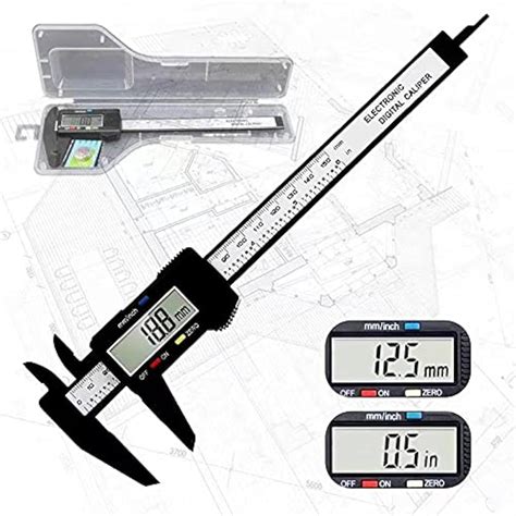 Digital Calipers,Electronic Digital Calipers,YKLSXKC LCD Screen ...