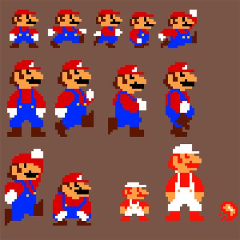 Mario Sprite 16 Bit