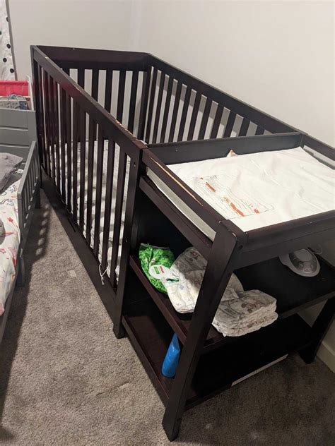 Best Graco Crib With Change Table And Drawer for sale in Airdrie ...