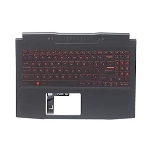 New Replacement Palmrest for MSI GF66 MS-1581 MS-1582 Upper Case with ...
