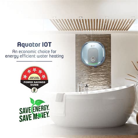 Orient Electric Aquator IoT, 15 Ltrs Vertical Storage, Water Heater Ge ...