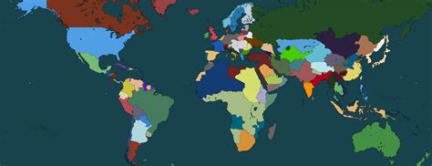 Kaiserreich World Map Ca. 1936 (Done by me) : r/MapPorn