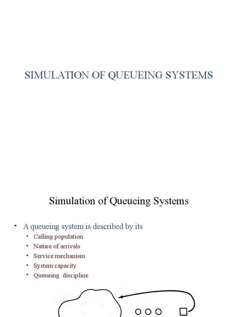 Image result for Simulation of Queuing System