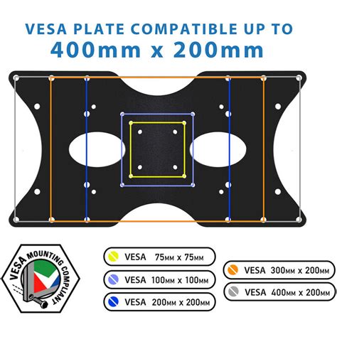 Buy in India Mount-It! VESA Mount Adapter Plate Monitor/Extender ...