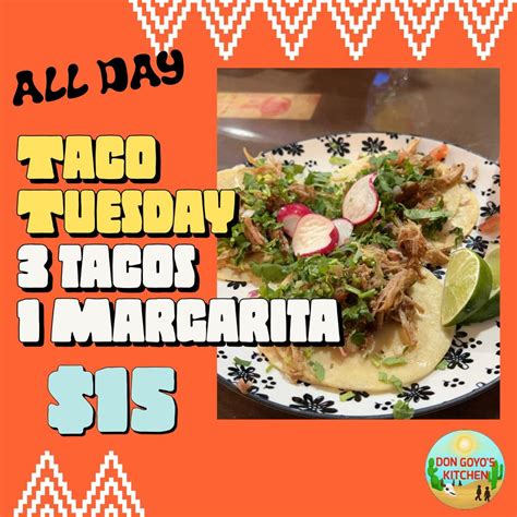 Taco Tuesday, Don Goyo's Kitchen Bend, Oregon, 28 May 2024 | AllEvents.in