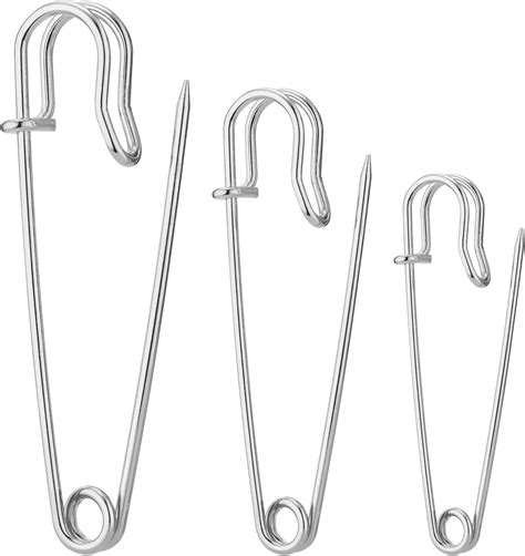 Amazon.com: Large Safety Pins Pack of 40, Safety Pins Heavy Duty ...