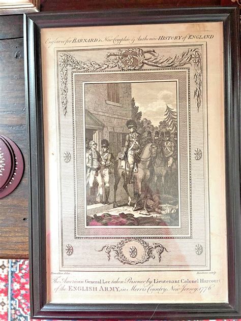 Original, Engraving Gen Charles Lee taken | Grelly USA