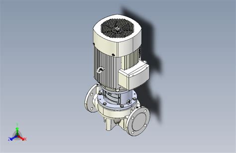 水泵-TD65-34G-2_STEP_模型图纸下载 – 懒石网