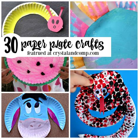 30 Super Fun Paper Plate Crafts For Kids