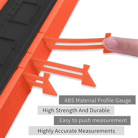 Buy UNIROI Widen Contour Gauge with Lock, Woodworking Pen and Measuring ...