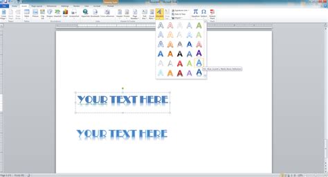 Image result for Word Art Text Box