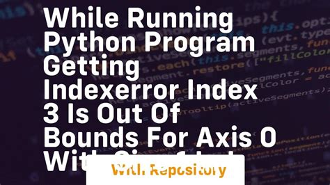 Image result for IndexError Python