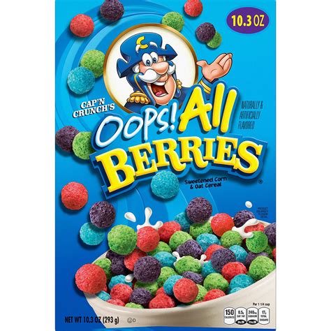 Buy Cap'n Crunch Cereal, Oops All Berries, 10.3 Oz Online at desertcart ...