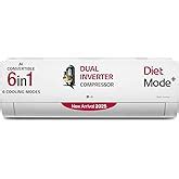 LG 1.5 Ton 5 Star AI DUAL Inverter Split AC (Copper, AI Convertible 6 ...