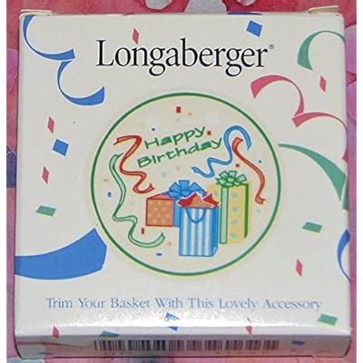 Buy Longaberger 1997 Happy Birthday Tie-On Online at Lowest Price in ...